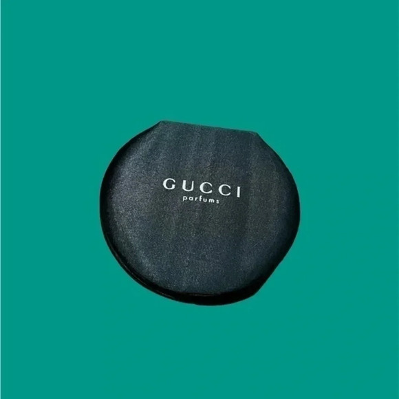 Vintage Green Gucci Parfums Mirror